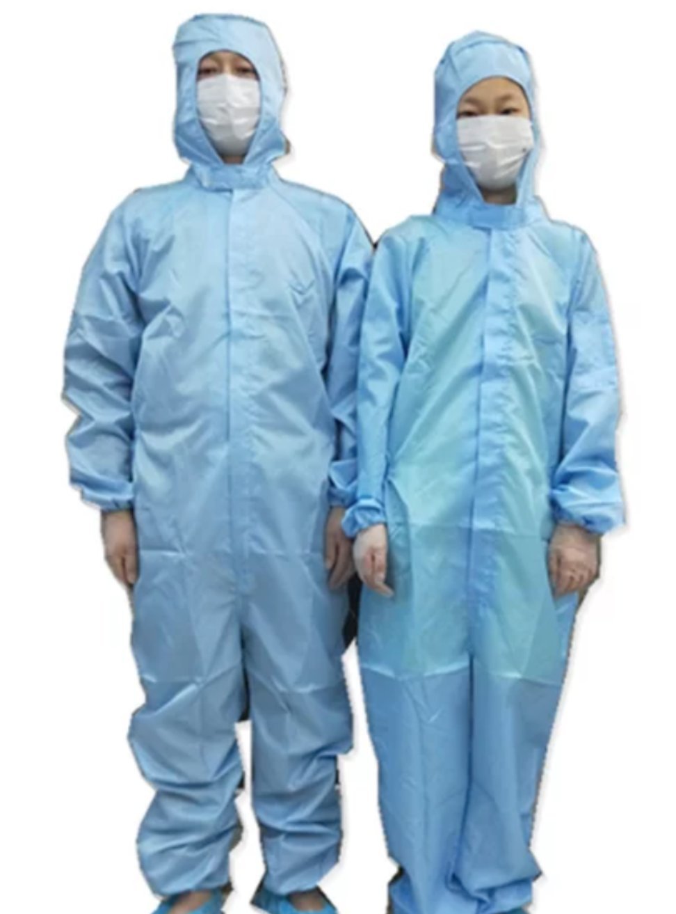 批发连帽连体无尘车间工作防静电防尘服套装