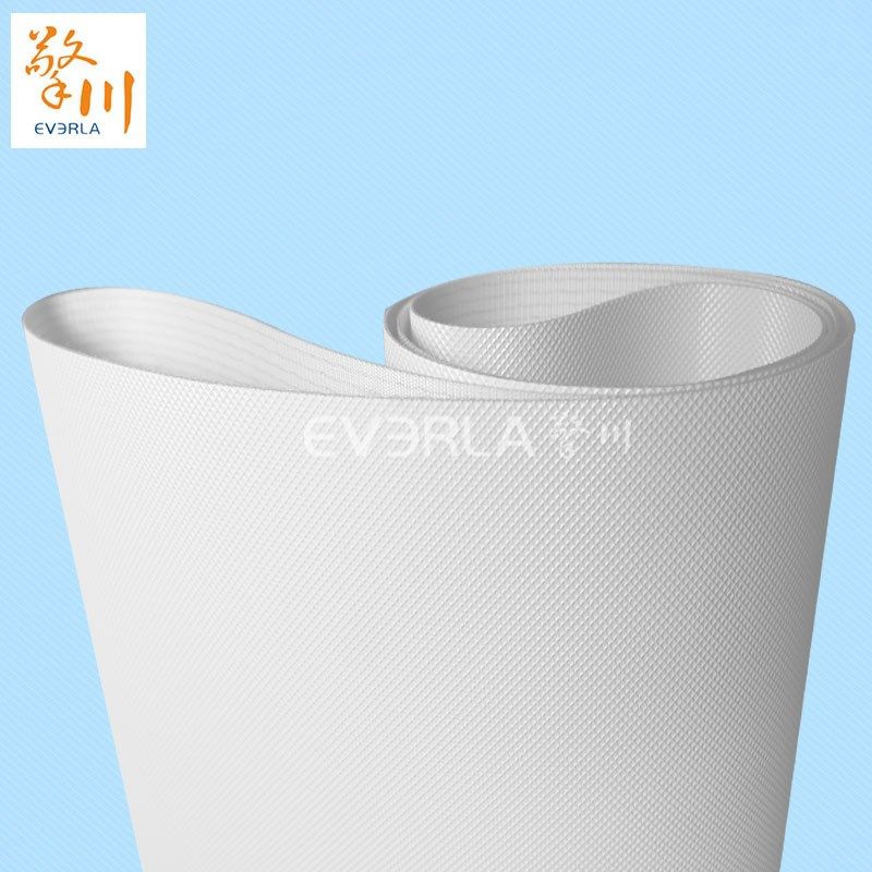 白色pu钻石纹输送带防滑耐磨食品传送带耐高温饼干起酥机工业皮带