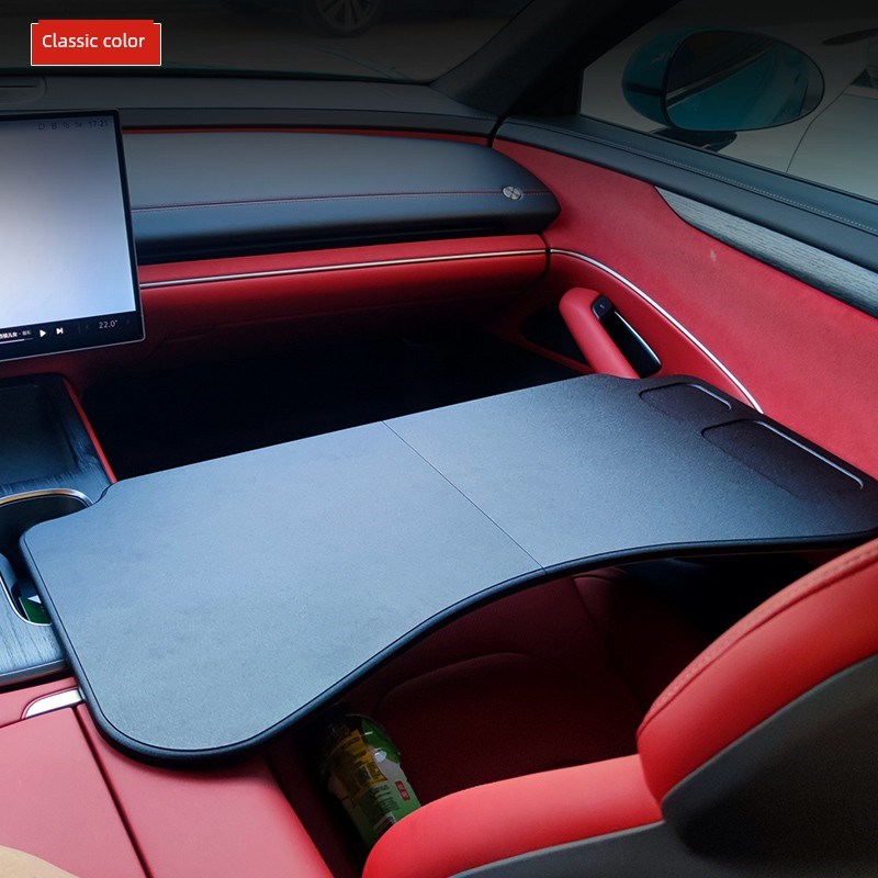 比亚迪Hiace 05Ev汽车桌汽车学公室K小桌可折叠电脑桌改装配件