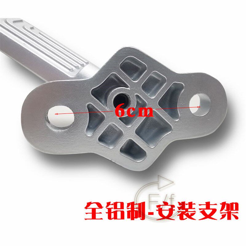 适用小牛电动车MQis后脚踏uMs/U2回弹脚蹬车后置搁脚踏板配件改装