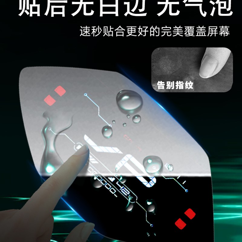 极核AE2仪表膜k电动车屏幕磨砂保护膜电瓶车贴纸贴膜改装配件