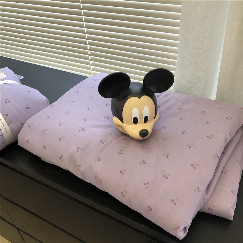 A类母婴级全棉双层纱夏被大豆纤维空调被少女心V夏凉被可机洗