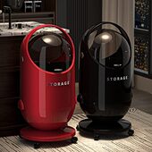 创意垃圾桶家用级感可爱少女卧室客厅桌面带盖纸篓垃圾箱大容量