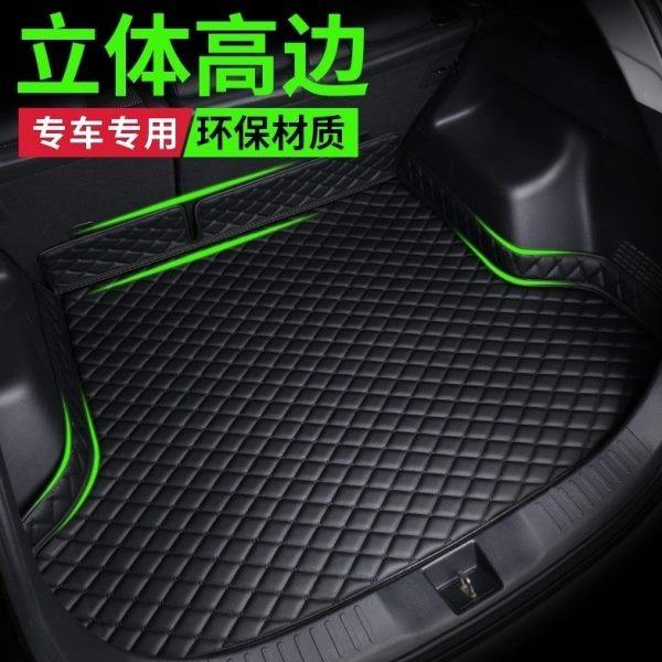 2019款东风标致308尾箱垫改装内饰防滑标志308专用全包后备箱垫子