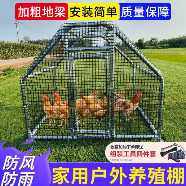 养鸡棚鸡舍家用 农村户外养殖棚简易搭建挡风遮雨鸡棚篷布鸽笼子,农机/农具/农膜,农用防护器具,淘宝优惠券,粉丝福利购,淘宝优惠卷