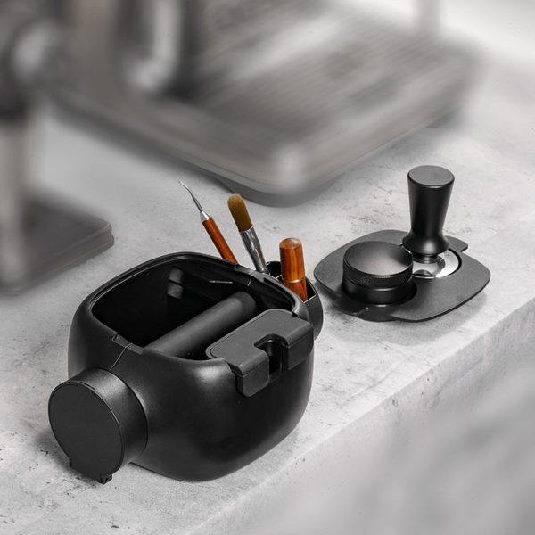 半自动咖啡机迷你粉渣桶敲渣盒压粉座加厚塑料家用咖啡圆形粉收纳,餐饮具,配套器具,淘宝优惠券,粉丝福利购,淘宝优惠卷