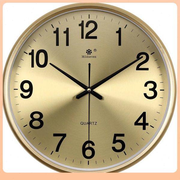 ??金属盘电波钟2024新款钟表挂钟客厅时钟欧式新中式钟挂墙上石,家居饰品,挂钟,淘宝优惠券,粉丝福利购,淘宝优惠卷