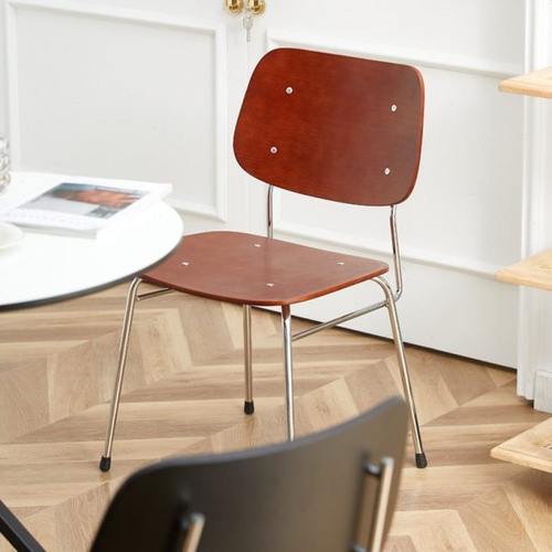 中古风餐椅星期五餐椅北欧日式现代简约网红家用餐桌实木靠背椅