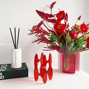 饰建筑极简简约家居氛围香薰样板房客厅饰品摆件 罗马柱无火香氛装