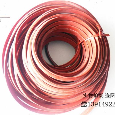 红色硅胶9字P型密封条 烘箱烤箱蒸饭箱耐高温门封条