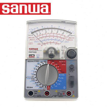 三和sanwa EM7000 指针式万用表、多功能多量程机械模拟万用表