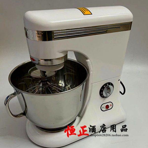 大草原鲜奶机B5搅拌机奶油机打蛋机5升贡茶奶盖机和面机三功能