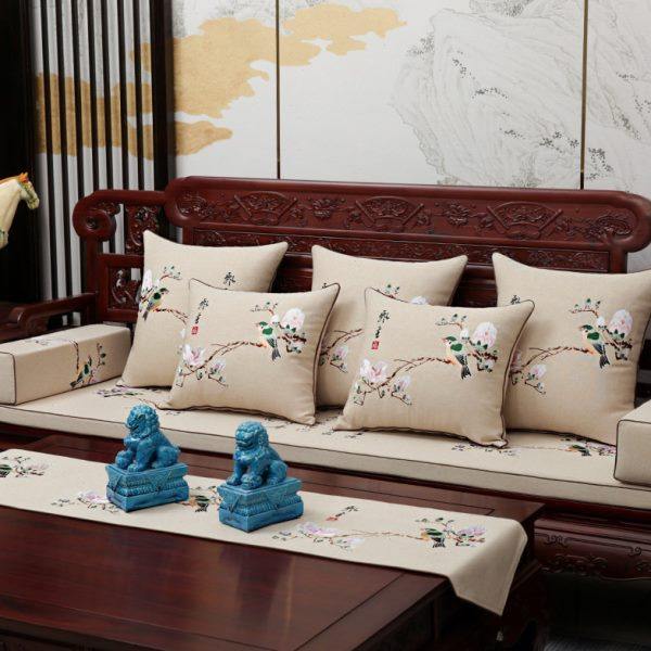 红木沙发坐垫中式实木家具罗汉床飘窗沙发垫乳胶海绵套罩加厚靠背,居家布艺,沙发垫,淘宝优惠券,粉丝福利购,淘宝优惠卷