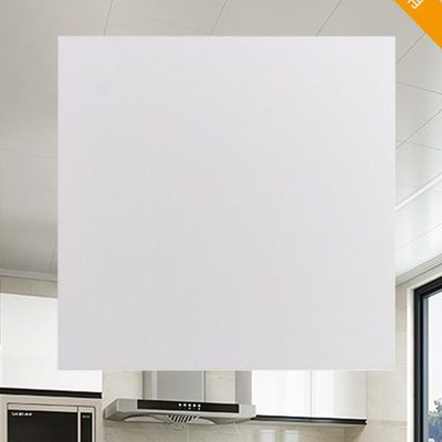 集成吊顶铝扣板450X450客厅餐厅现代40X40天花板白色全套配件材料