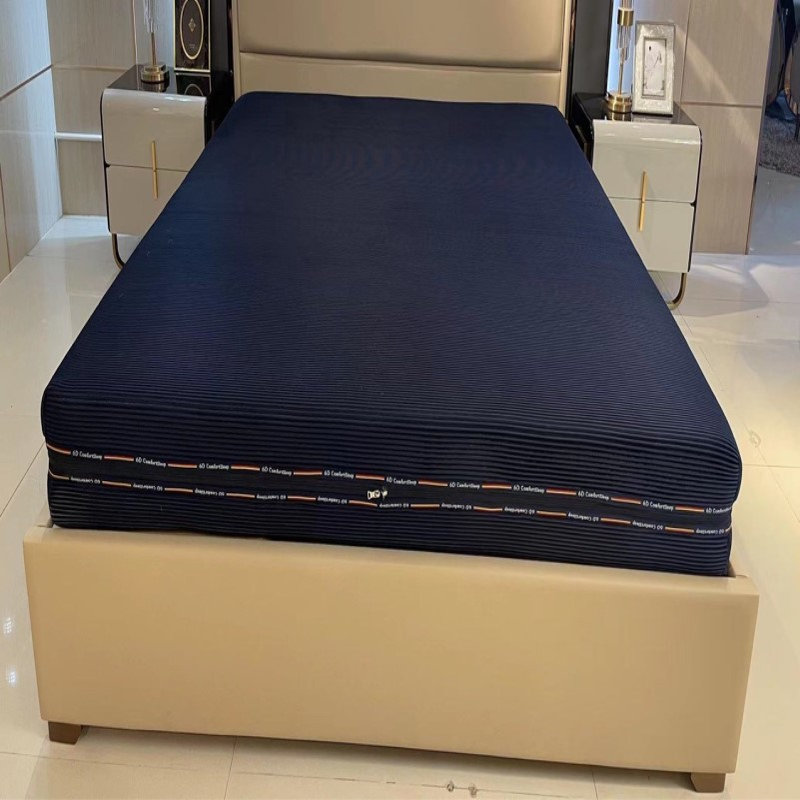 时尚简约现代意式极简家用卧室轻奢风实木床垫舒适柔软6D床垫批发