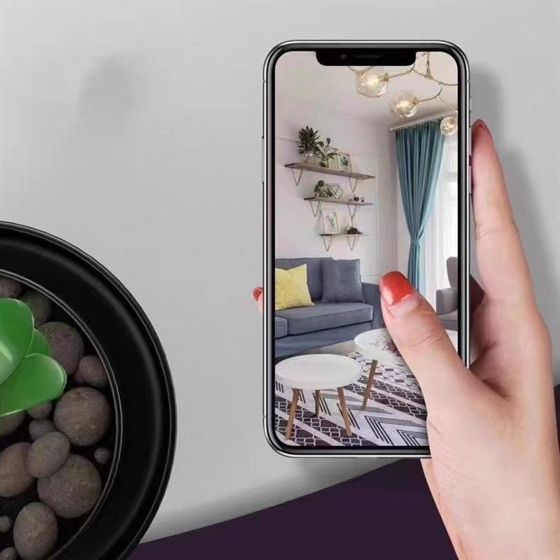家用摄像头连手机远程360度无死角监控器无线WiFi免插电高清夜视