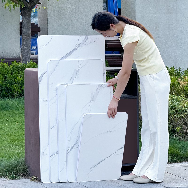 桌面 餐桌面板 台面 桌板 面板子 饭桌面板 简约 白桌面  桌面板