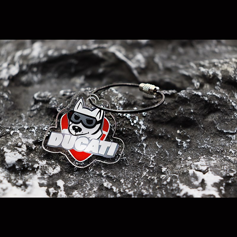 适杜卡迪v2/v4/1199摩托车改装v2/v4/1199挂件 696街霸Y959钥匙圈