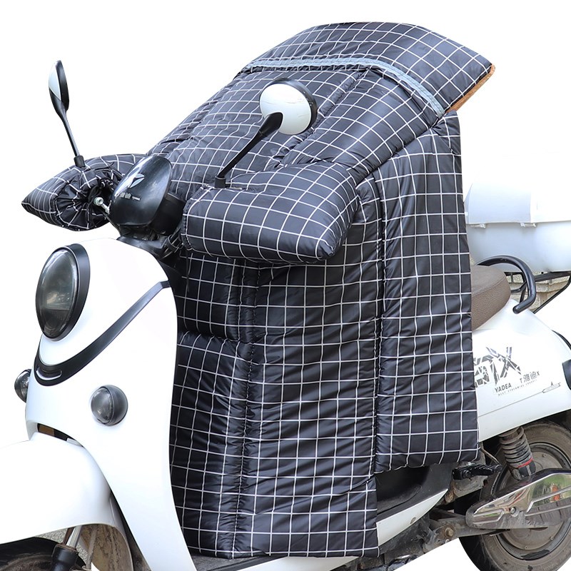 适用新大洲本田裂行125踏板摩托车挡风J被冬季加绒加厚加大防风罩