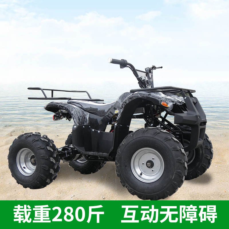 沙滩车电动成年i四轮摩托车ATV迷你沙滩车四轮雪地沙滩越野摩托车