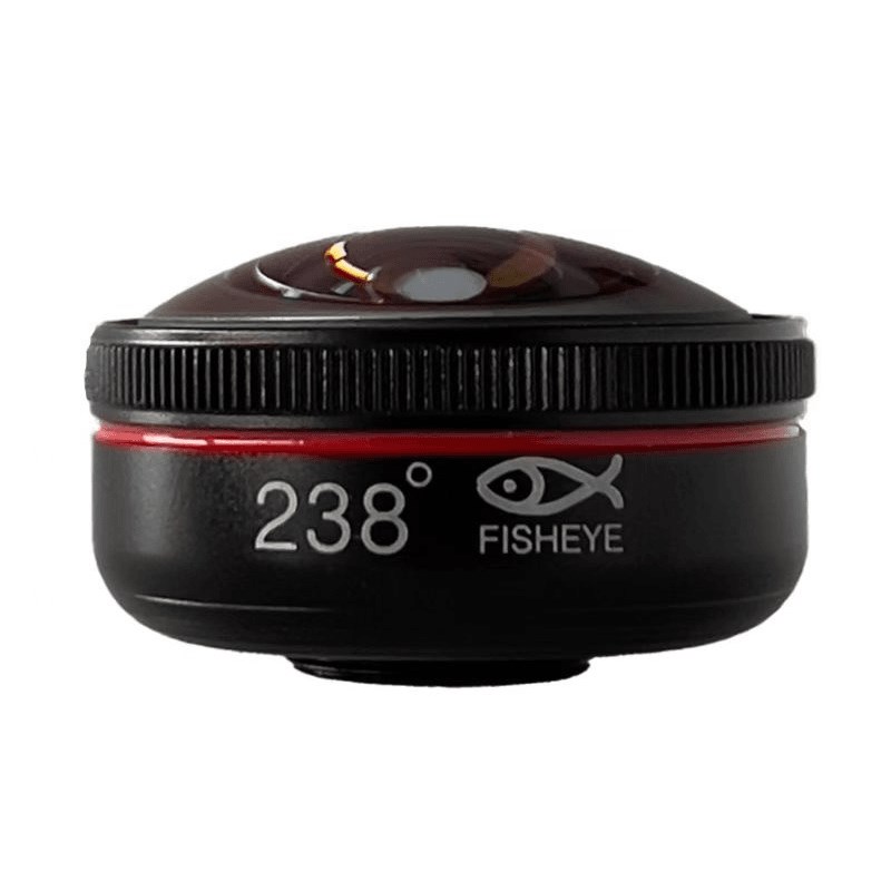 新款全屏鱼眼手机镜头超高清直播通用无暗角大广角摄像专业238度