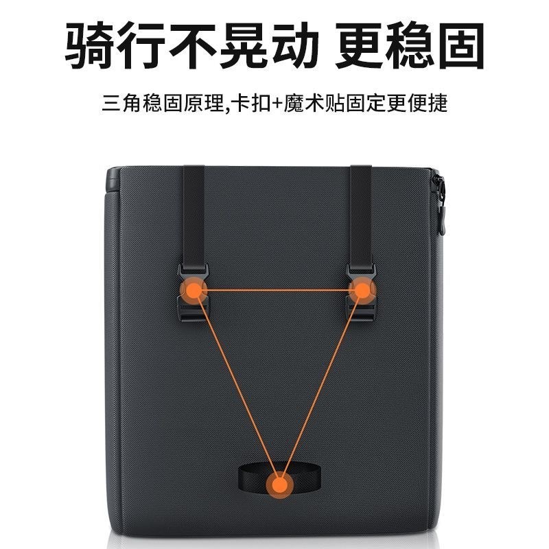 电动车头盔挂物包电瓶车前置兜通用防雨水收纳雨衣手机储物包挂袋