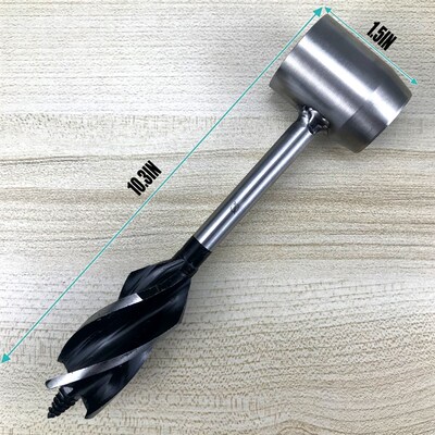 户外求生打孔工具木钻户外手工钻头支罗钻套装Manual Auger