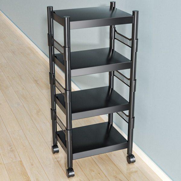 厨房夹缝置物架落地多层家用多功能储物架锅具烤箱微波炉收纳申恒,厨房/烹饪用具,微波炉置物架,淘宝优惠券,粉丝福利购,淘宝优惠卷