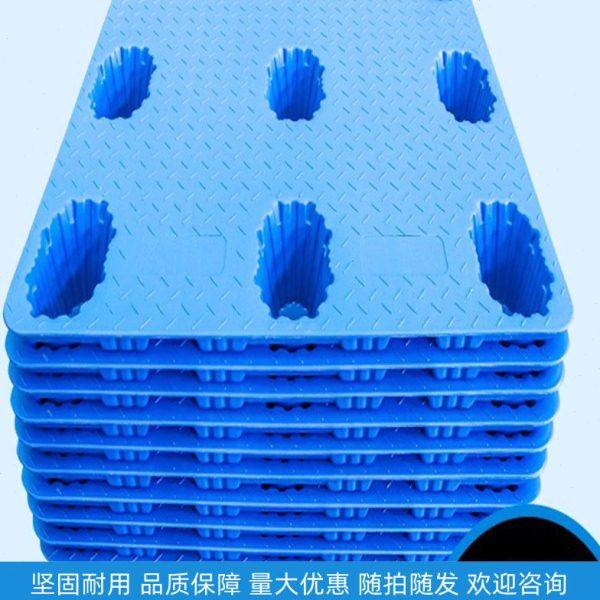 塑料托盘加厚防潮垫板工业吹塑卡板移动货架重型地台仓库叉车托板