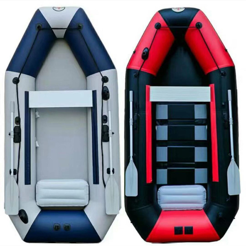 黄山冲锋舟 批发冲锋舟加厚橡皮艇 充气船铝合金底板皮筏艇