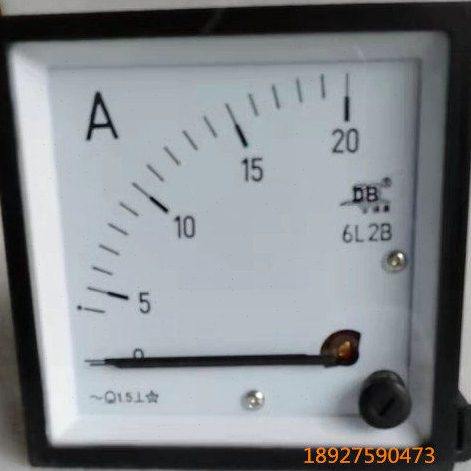 广东德庆电表厂 DB德表 交流电流表6L2B-20A 20/5A 直通20A 6L2-A