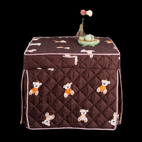 加厚电炉罩烤火桌子罩套家用正方形电H烤火炉套罩四方桌取暖桌罩