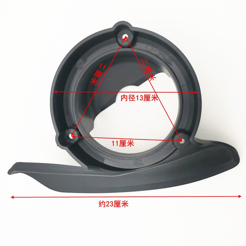 GY6发动机风扇罩125雨钻鹰钻排气管防烫罩M踏板车升级版改装风扇