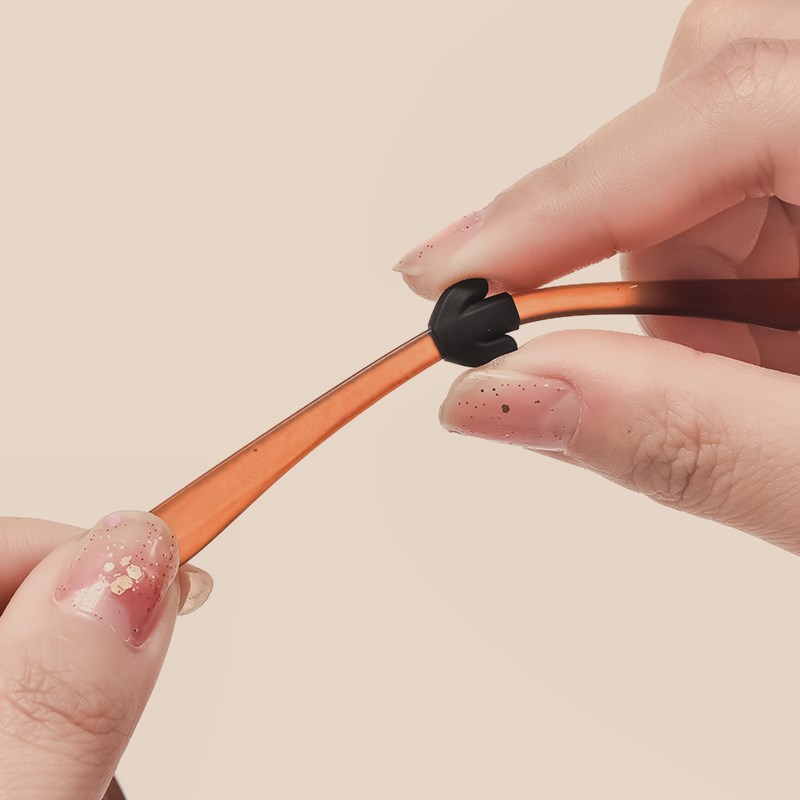 眼镜防滑套硅胶套固定耳s勾托防掉防脱落神器眼睛框架腿挂钩卡扣