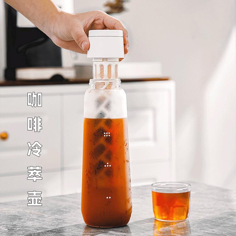 迷你玻璃冷萃g咖啡壶冷淬壶冷泡瓶冰萃咖啡冷萃杯手冲壶咖啡器具