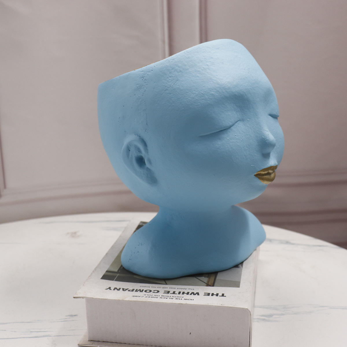 个性简约现代树脂花瓶摆件储物罐摆件轻奢软装家居饰品客厅工艺品