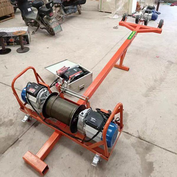 快速小吊机家用1吨变频调速吊门窗玻璃吊装机小型吊运升降提升机