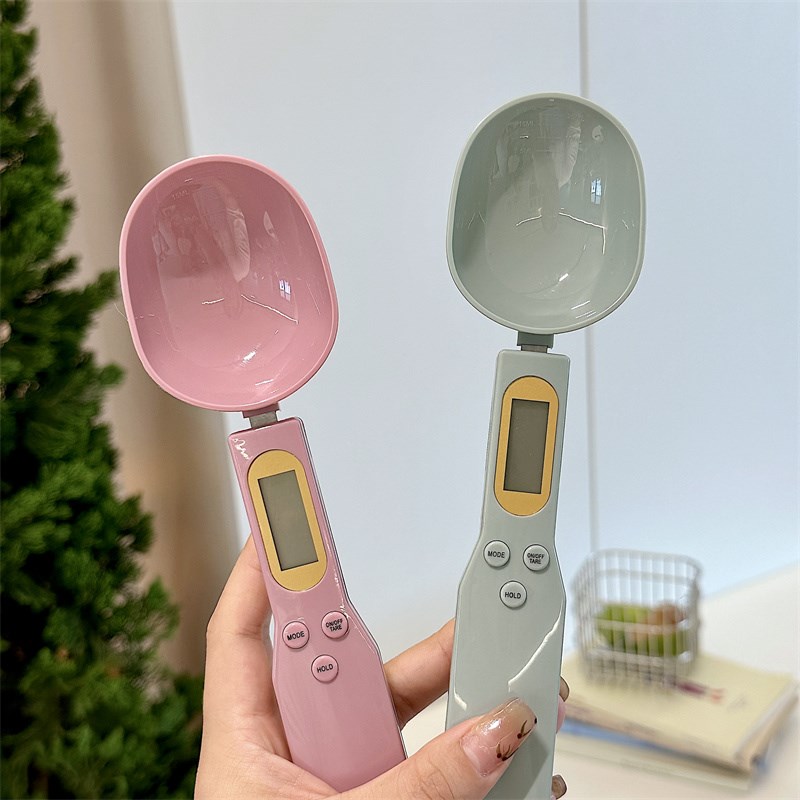 *漂亮的小姨妈*电子称量勺克数勺称重勺厨房O咖啡面粉奶粉计量勺