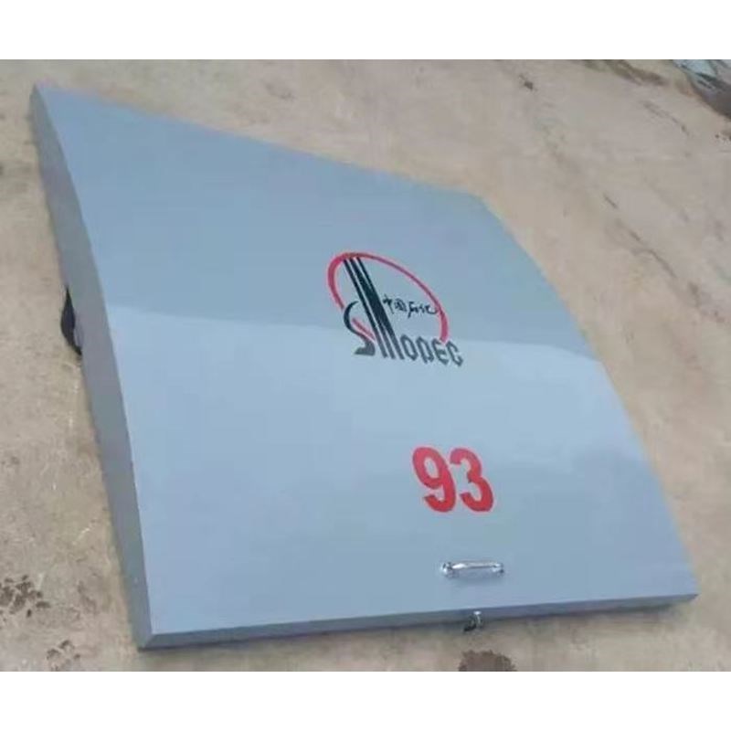 加油站油井盖弧形罐区p人孔液压气撑掀起式卸油口箱铝板不锈钢井