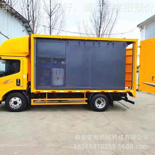 电厂HCQL125用负压吸尘车粉 方箱式储存煤灰中转吸灰车 烟道清灰