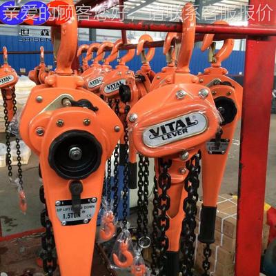 河杠北工厂直供手HSH链条式扳葫芦价格CZH优惠杆式条链滑轮3.2T*3