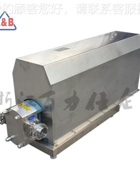 家厂直不 锈钢食销品级浓浆泵无级变调速齿BLS-8-1.轮泵 油泵 高