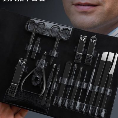 指甲刀套装家用挖耳勺鼻毛剪指甲钳高档修脚工具男士专用修甲神器