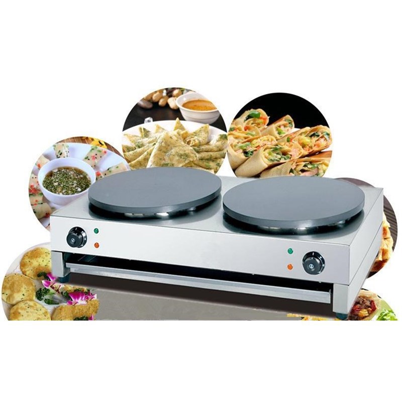 星志海商双XeZZH-980头用热班戟煎饼果子机器不粘锅电煎饼机煎饼