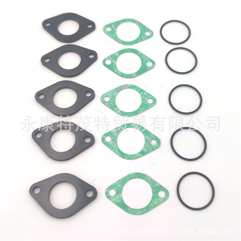 CG125 150 PZ26 PZ27 PZ30化油器隔热垫胶O木垫接口垫纸垫26mm油