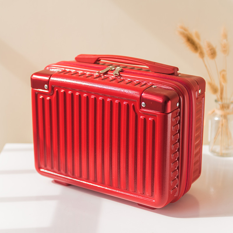 手提箱小b型化妆箱小号行李箱14寸包轻便可爱便携收纳箱拉链收纳