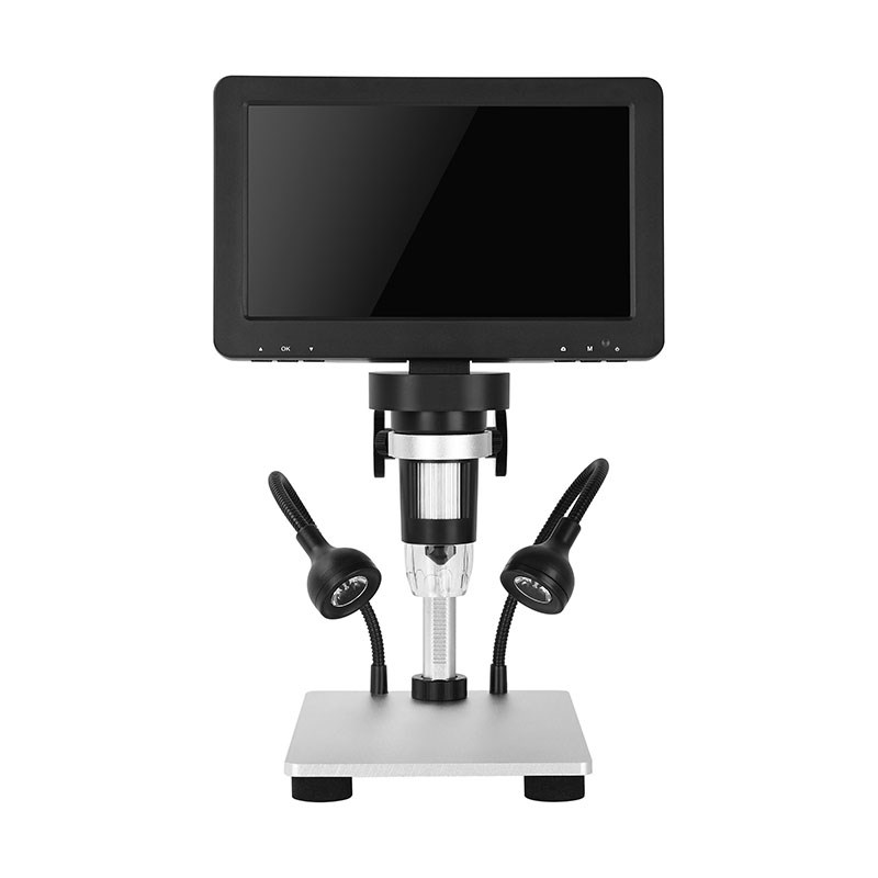 电子显微镜工业手机维修焊接带z显示屏灯7寸高清数码放大镜检测