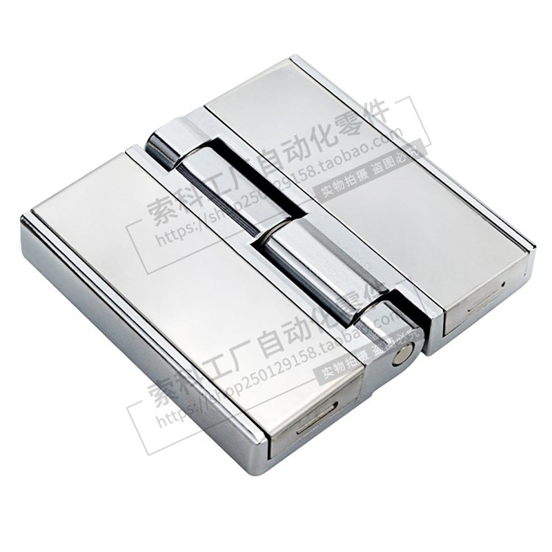 不锈钢盖板工业锌合金工业电柜铰C链外露合页 方形外装配电箱铰链