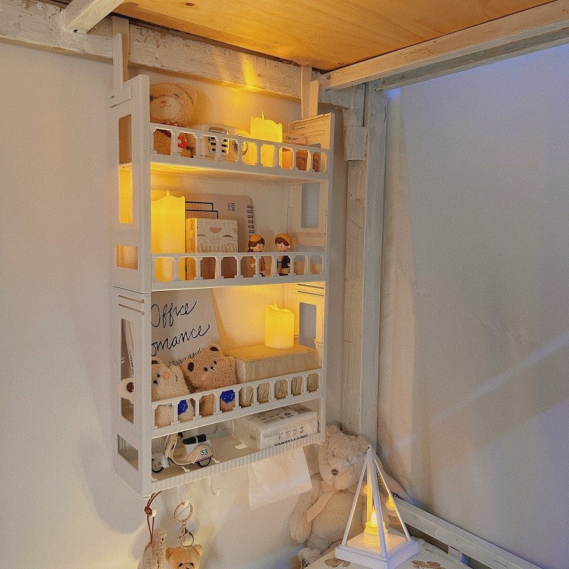 宿舍改造a好物学生寝室上铺下铺床头挂墙收纳神器免打孔挂钩置物