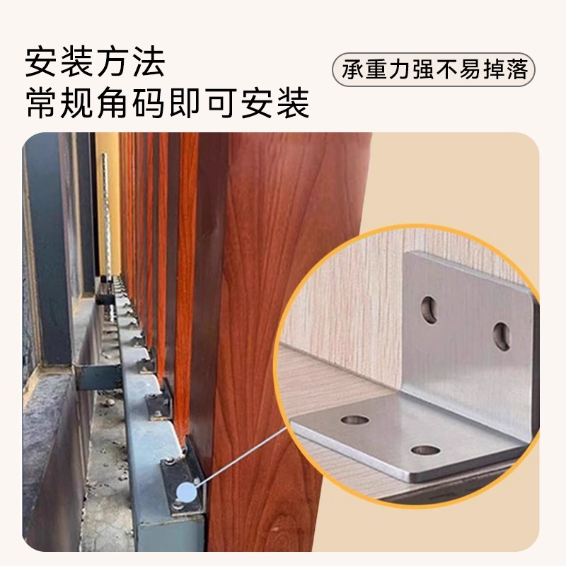 木纹铝方通吊g顶格栅铁方通U型槽铝方管长条办公室吊顶天花板自装